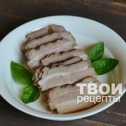 Запеченная грудинка