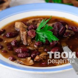 Суп из сушеных грибов