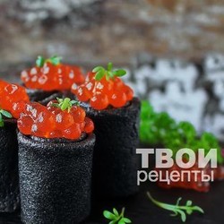 Блины с икрой