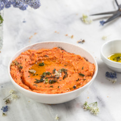 Хумус с болгарским перцем - рецепт RussianFood