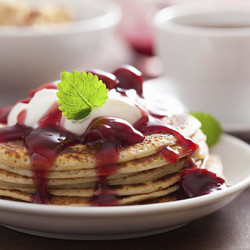 Заварные блины на кефире без яиц - рецепт RussianFood