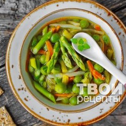 Суп из спаржи