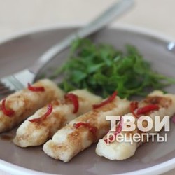 Рыба в корочке из рисовой муки