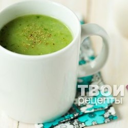 Овощной суп-пюре с базиликом