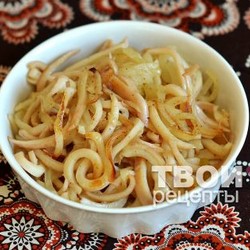 Кальмары с луком
