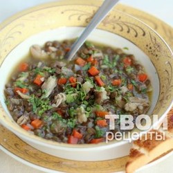 Чечевичная похлебка с курицей
