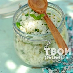Рис с лимоном и мятой