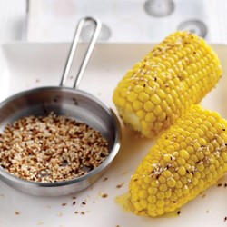 Кукуруза с кунжутом - рецепт RussianFood