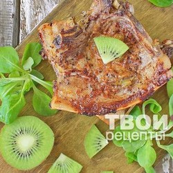 Шашлык с киви