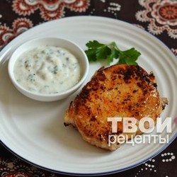 Медальоны из свинины в медовой глазури