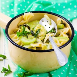 Паста с кабачками и мятой - рецепт RussianFood