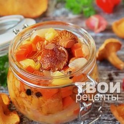 Салат с грибами на зиму