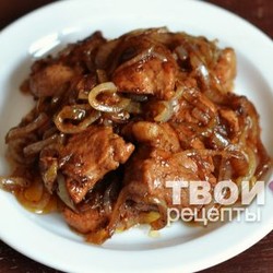 Свинина в пиве