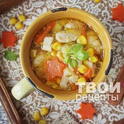 Суп из индейки