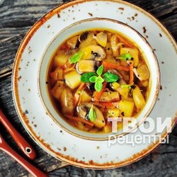 Суп из шампиньонов