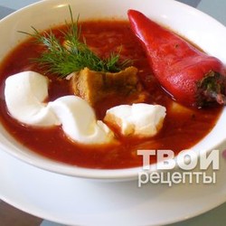 Борщ украинский