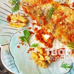 Судак в духовке