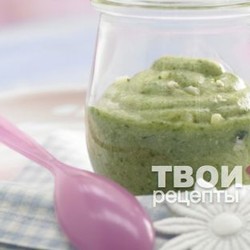 Пюре из шпината