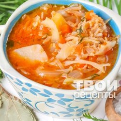 Капустняк из свежей капусты