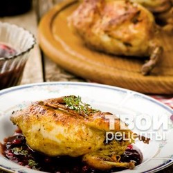 Перепелка в духовке