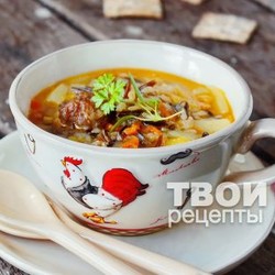 Суп с рисом