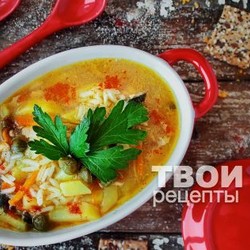 Рыбный суп из сайры