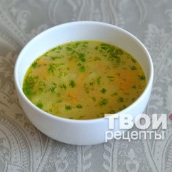 Суп из рыбных консервов