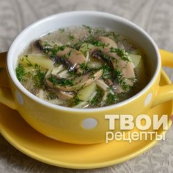 Грибной суп в мультиварке