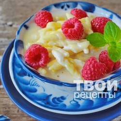 Суп молочный