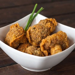 Шампиньоны в сухарях - рецепт RussianFood