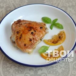 Лимонная курица с тимьяном