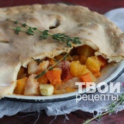 Тыквенный гуляш с беконом