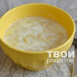 Молочный суп в мультиварке