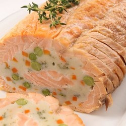 Рулет из лосося - рецепт RussianFood