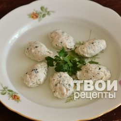 Куриные клецки