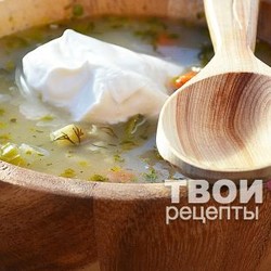 Рассольник с почками