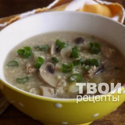 Кулеш с грибами