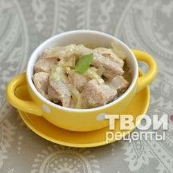 Свинина в сливочном соусе