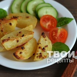 Картофель в горчичном маринаде