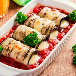 Инвольтини из баклажанов - рецепт RussianFood
