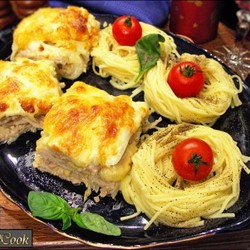 Мясо по-французски «Три толстяка» : Вторые блюда