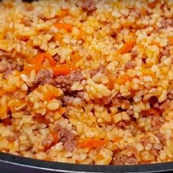 Булгур с мясом