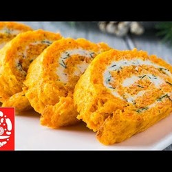 Покоряет сразу, хоть каждый день готовь! Закусочный рулет на Праздничный стол 2019