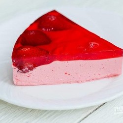 Творожно-желейный торт