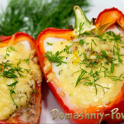 Закуска из болгарского перца: холодные закуски с сыром и яйцом