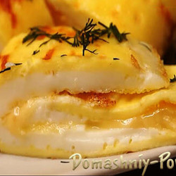 Омлет с сыром на сковороде пышный рецепт с фото