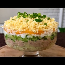 Нежнейший Салат из Печени Трески,Ольга Матвей