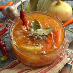 Щи из квашеной капусты