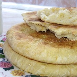 Лепешки «Без мороки» на сухой сковороде, идеально вместо хлеба