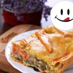 сахалинский пирог с рыбой!